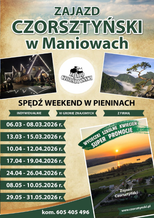 weekend w czorsztynśkim